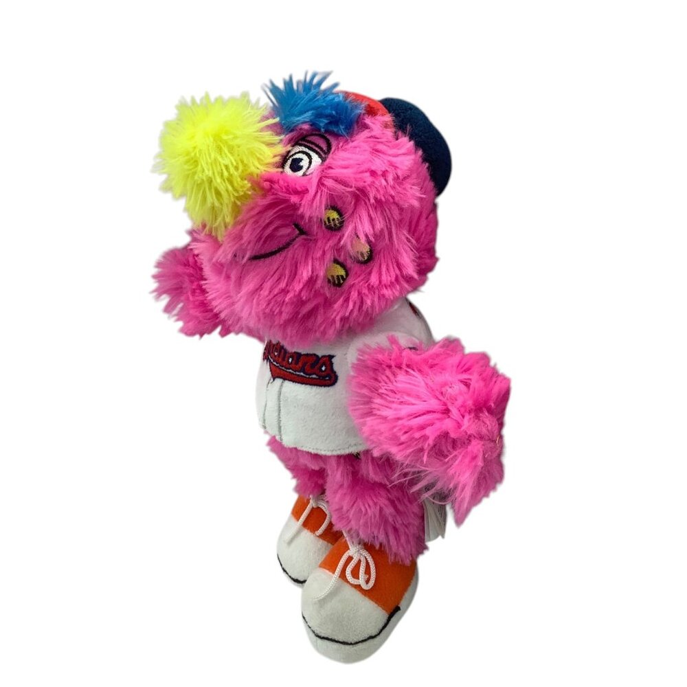 MLB Cleveland Indians Slider Hot Dog Mascot‎ Plush Stuffed Toy 11.5” Licensed